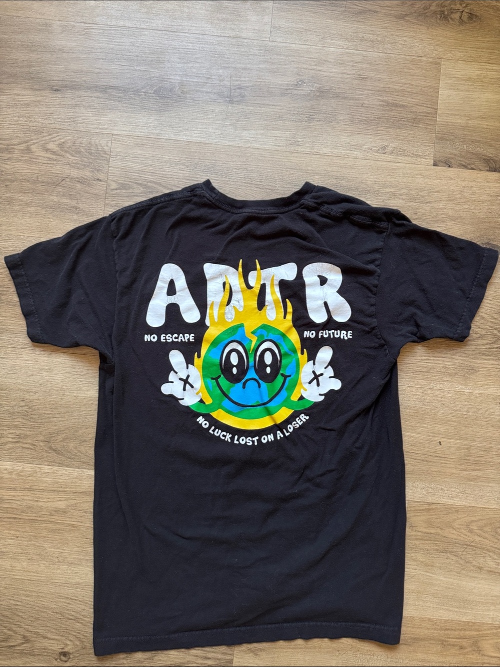 A Day To Remember ADTR Band Shirt No Escape No Future Black Graphic Tee